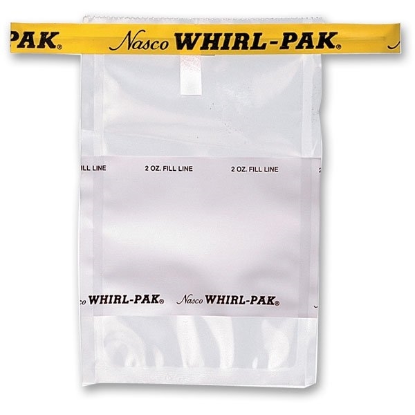 BAG, 2 OZ, WHIRL-PAK, WRITE-ON, 500/BX