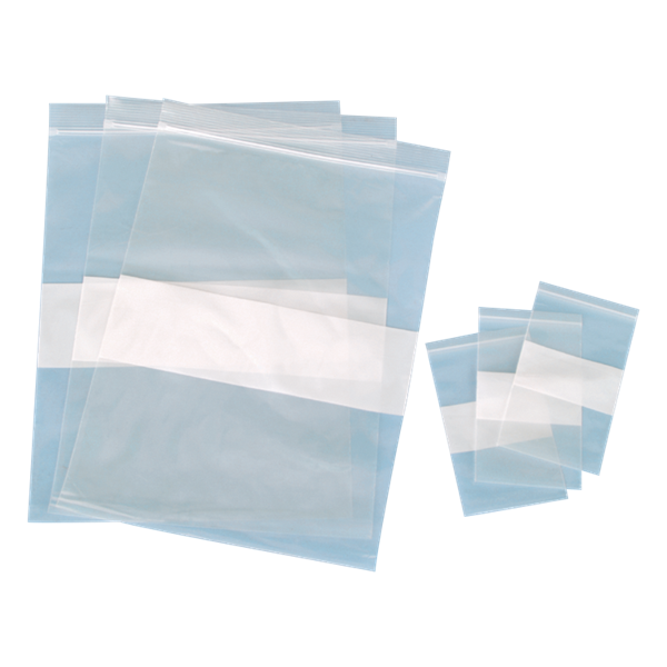 3 x 4 x 2 mil Clear Eco-Friendly Poly Ziplock Bags